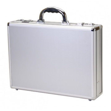 Aluminium Attache Case mit Dokumenten Taschen